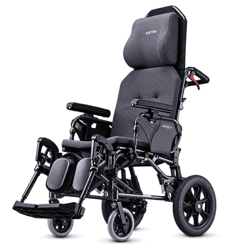 Slide 3 wheelchair front three-quarter view